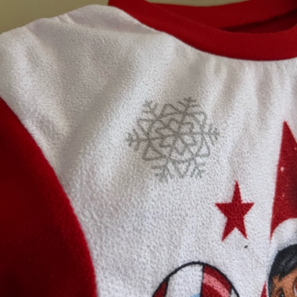 🔴ELF ON THE SHELF: Boy’s size M, Elf on the Shelf matching pajama set preowned. - Picture 7 of 14